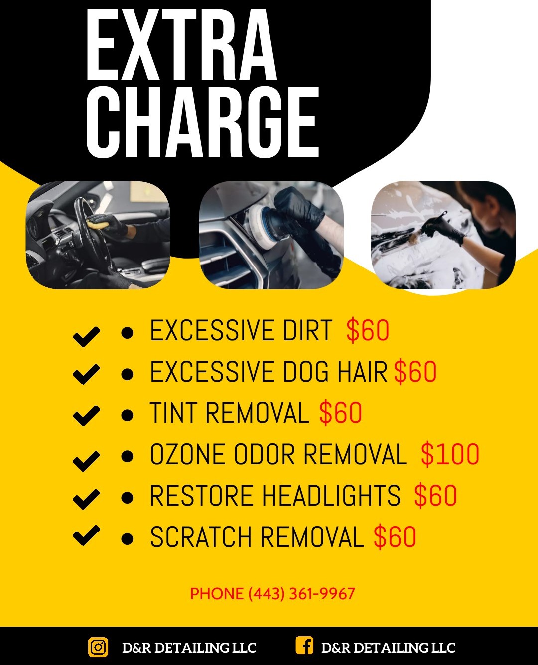 Book and Appointments DRDetailing